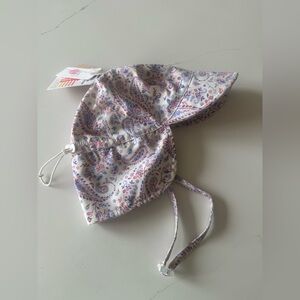 NWT MILLYMOOK BABY GIRL'S LEGIONNAIRE SUN HAT - 12 - 24 MONTHS